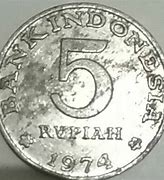 Koin 5 Rupiah Tahun 1974